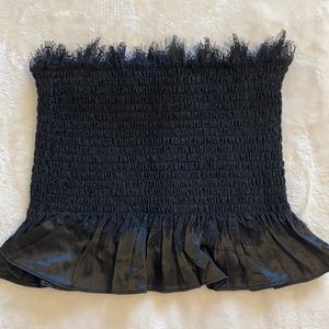 Black tube top